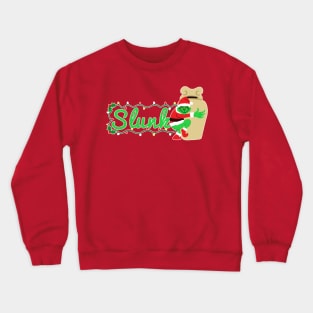 SLUNK 3 (white) Crewneck Sweatshirt